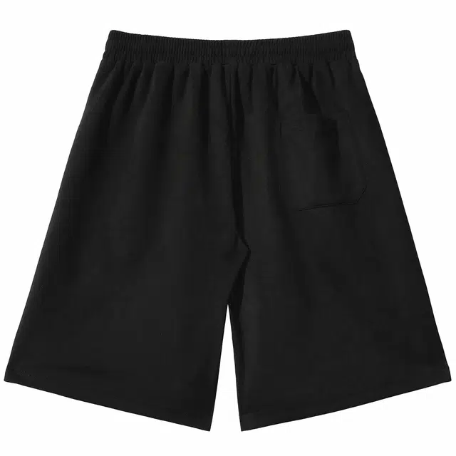 大卫贝肯 美式高街潮流时尚百搭纯色宽松透气休闲短裤 男女同款