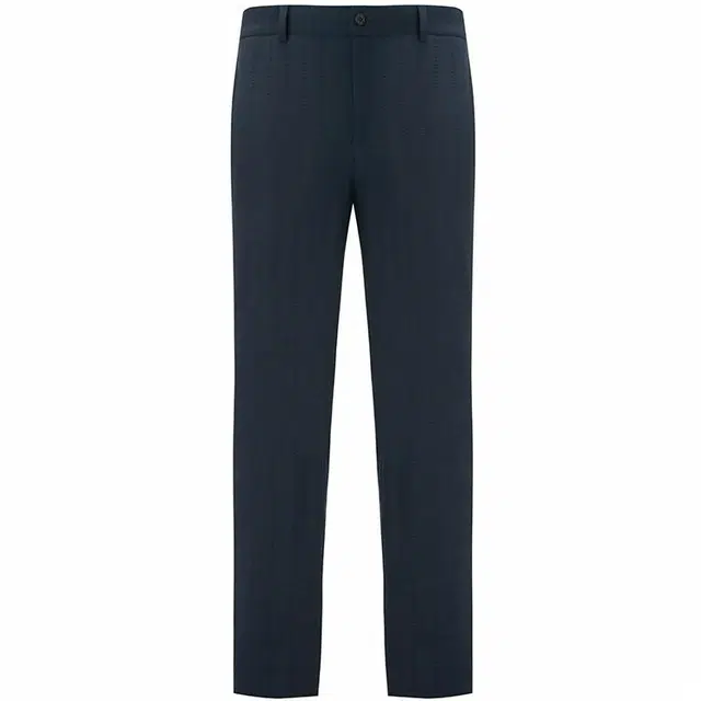 依文 休闲时尚慵懒宽松直筒西装裤 男款 蓝色