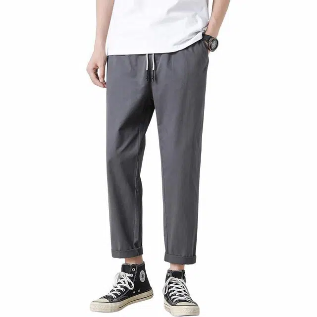 顶峰保罗 美式潮牌直筒痞帅百搭简约休闲裤 男女同款