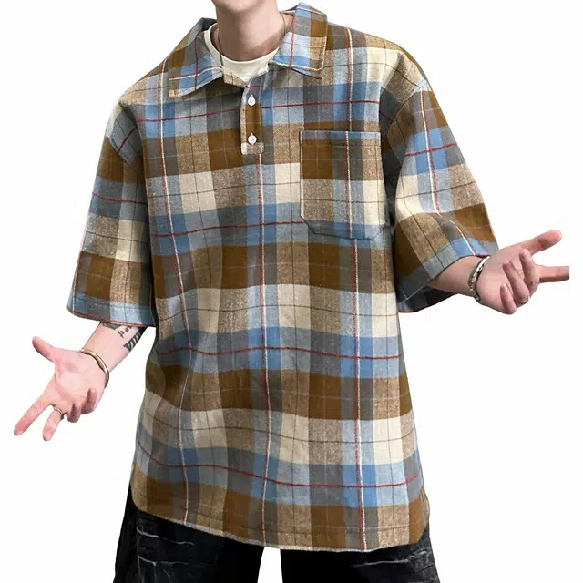 MARK WAFFLE Polo