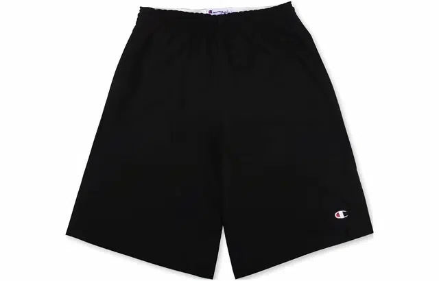 Champion Logo Embroidered Shorts Black