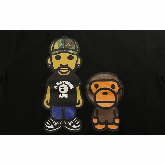 A BATHING APE Bape x BIG SEAN Baby Milo Tee
