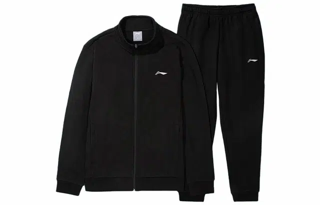 LiNing Running Suit Black