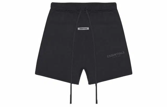 Fear of God Essentials Sports Shorts Black FW20