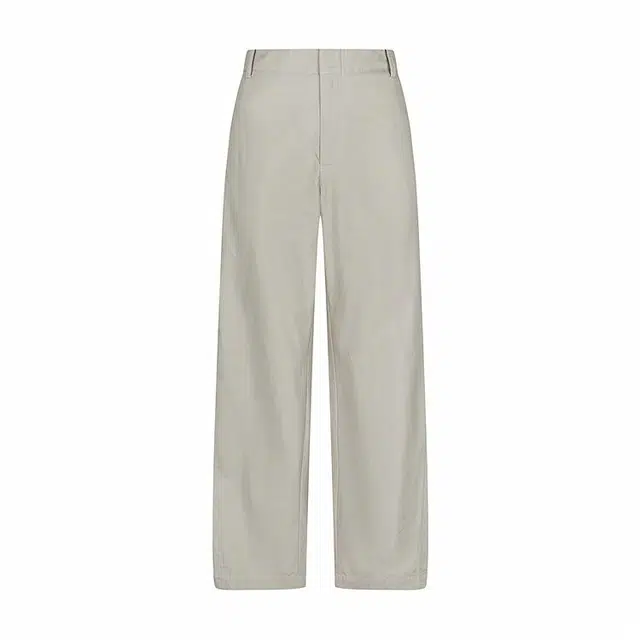 速写 通勤宽松直筒简约纯色休闲裤 男款