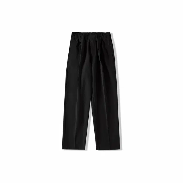 我是大卫 九分基础修身简约西裤直筒阔腿裤休闲裤 男女同款