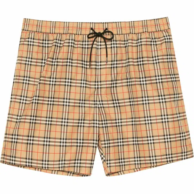 Burberry Classic Check Drawstring Shorts
