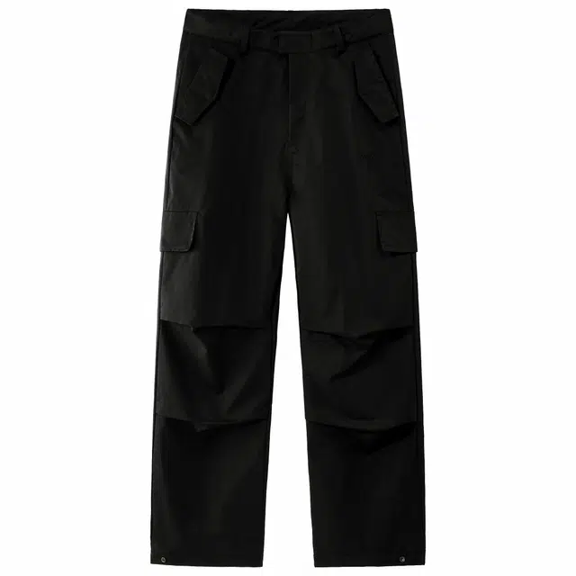 Coca-Cola Embroidered Down Pants Black