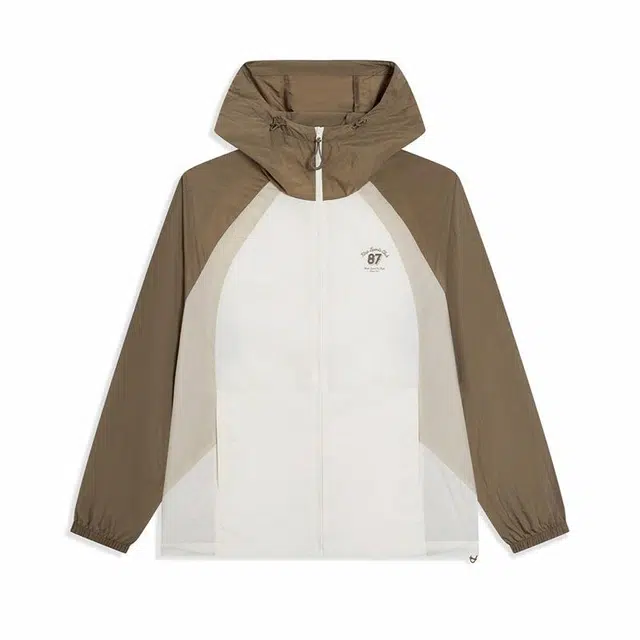 特步 连帽百搭休闲风衣 男女同款