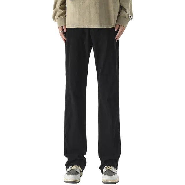 北极绒 痞帅弹力微喇百搭休闲牛仔裤 男款