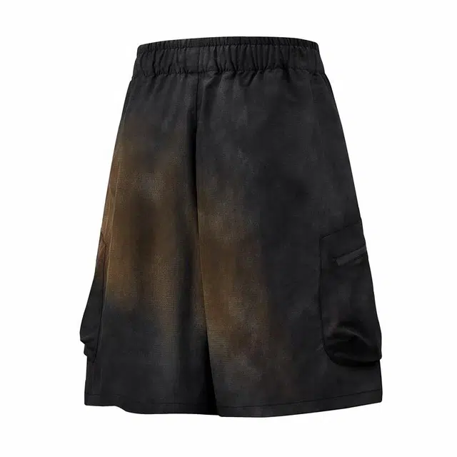 兰缪 日系纯色基础款品牌字母印花舒适亲肤柔软美式复古百搭户外宽松运动休闲短裤 男女同款