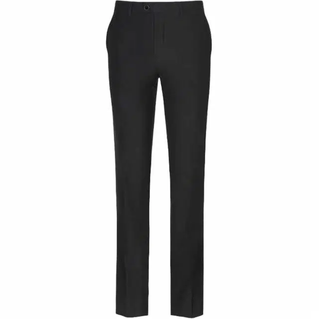 迪柯尼 灰标系列 修身纯色商务西装裤 男款 黑色