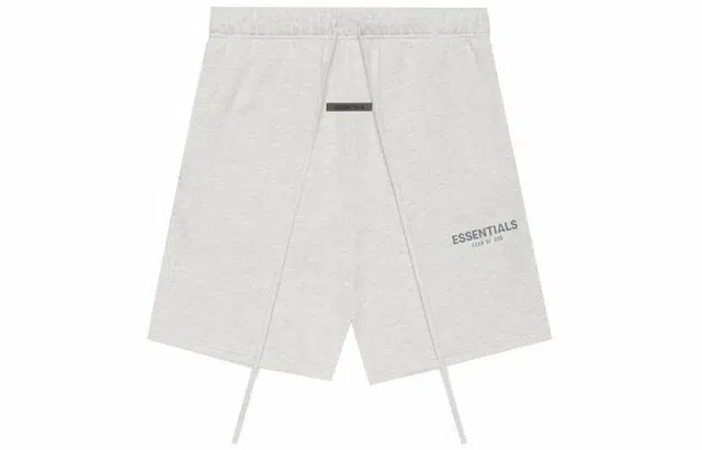 Fear of God Essentials SS21 Sweatshort Light Heather Oatmeal