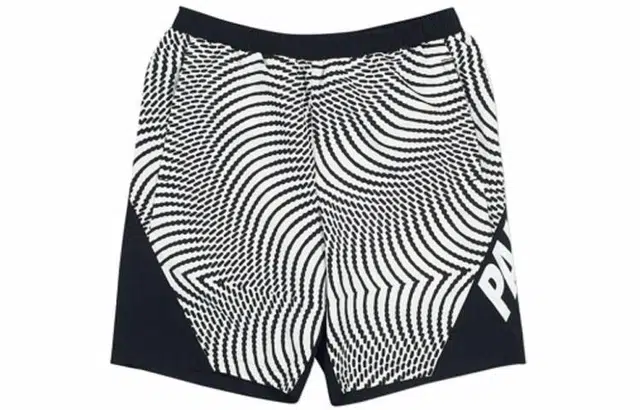 PALACE Swirl Shorts Black White