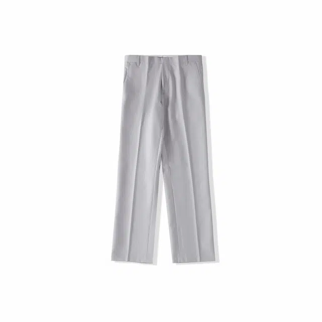 我是大卫 修身直筒阔腿裤百搭潮牌西裤宽松时尚休闲裤 男女同款