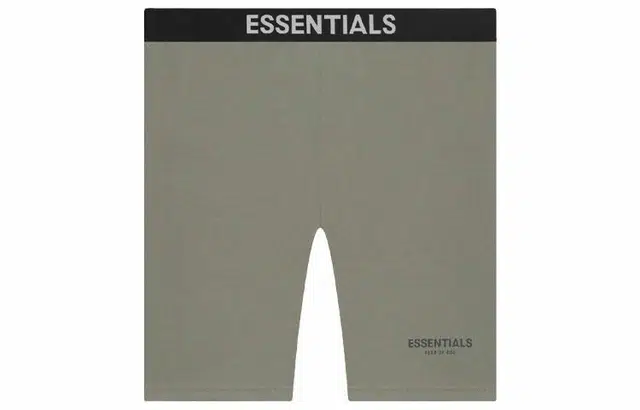 Fear of God Essentials Athletic Biker Short CharcoalGrey Flannel