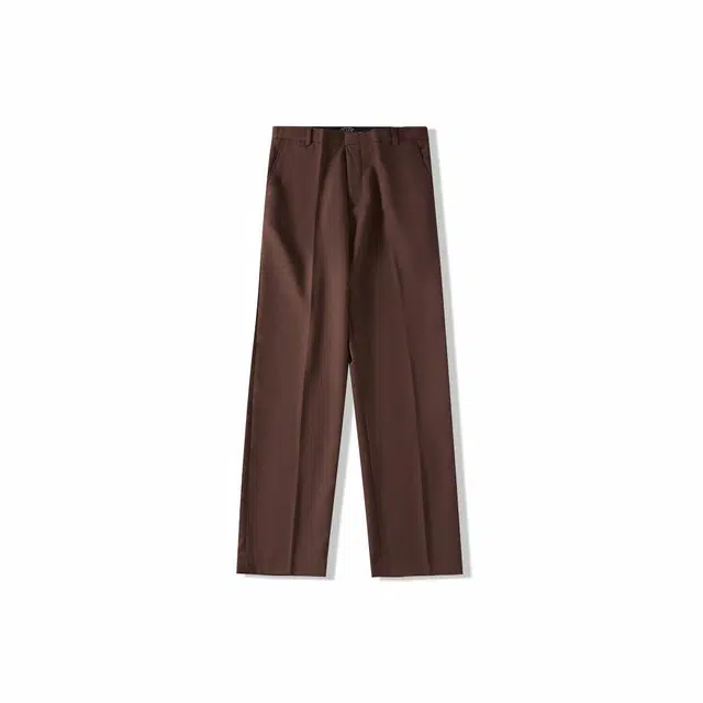 我是大卫 基础款直筒百搭修身宽松阔腿裤西裤休闲裤 男女同款