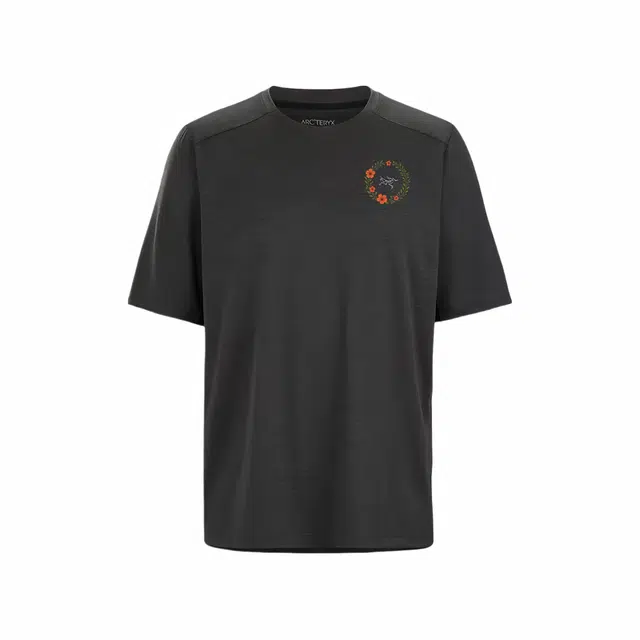 Arcteryx LogoT Charcoal grey