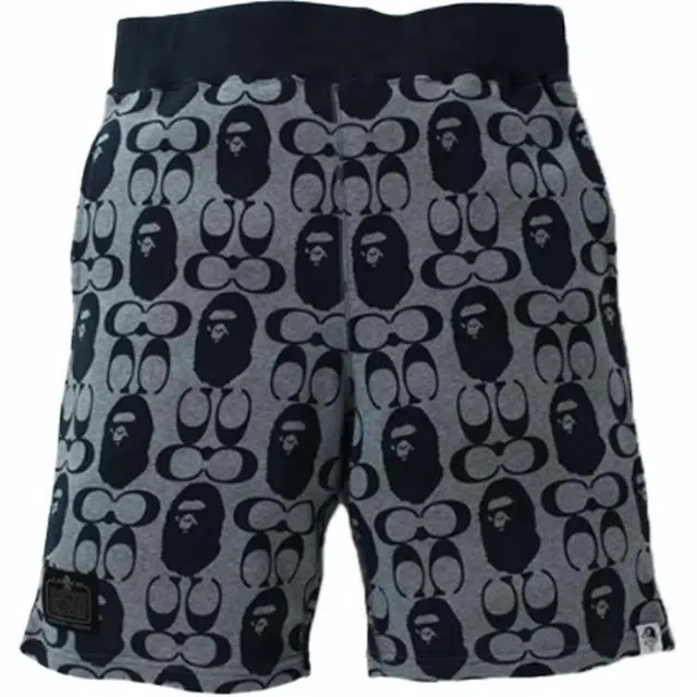 COACH x A BATHING APE Ape Head Print Shorts