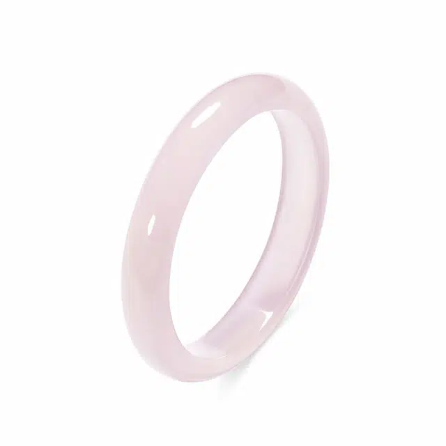 岁月静好 樱花粉美人镯宫廷风国风贵妃镯小清新显白蜜桃仙女粉典雅端庄轻奢高级感显白气质古色古香#好运 玻璃猫眼 手镯 女款