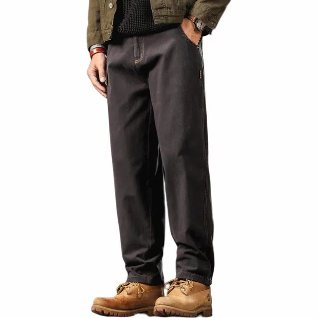 格蓝鹿 美式潮牌复古宽松简约百搭工装裤 男女同款