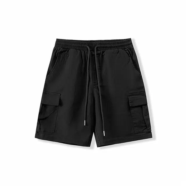 我是大卫 时尚休闲舒适通勤工装短裤 男女同款