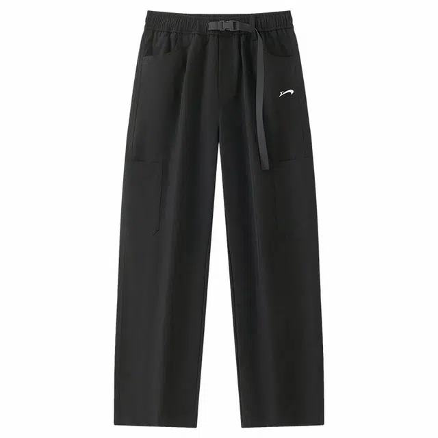 贵人鸟 城市机能系列 中腰纯色透气工装百搭垂感直筒休闲裤 男女同款