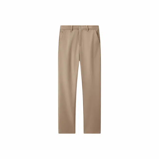 九牧王男裤专家 商务直筒微弹休闲裤 男款