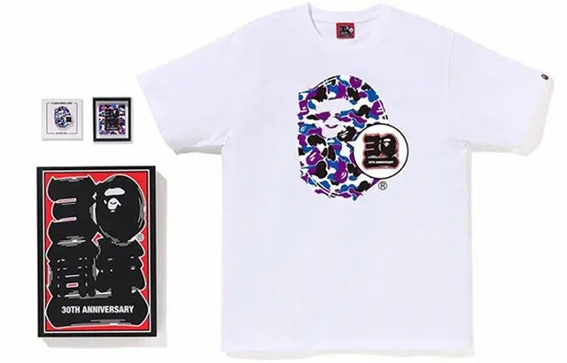 BAPE 30th Anniversary Camo Tee
