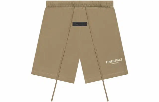 Fear of God Essentials SS22 Shorts Oak Logo