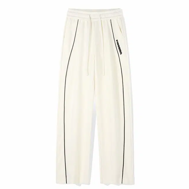 FIDO DIDO Logo Striped Lounge Pants