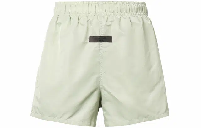 Fear of God Essentials SS22 Green Nylon Shorts Seafoam