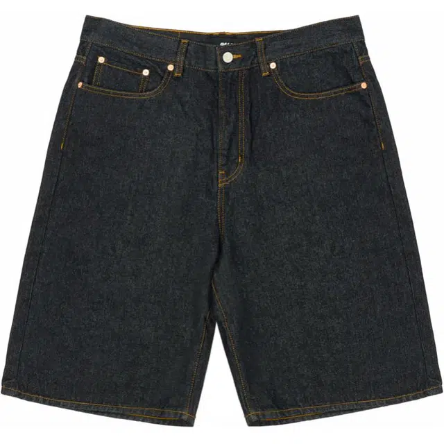 PALACE SS24 JEAN SHORT INDIGO WASH