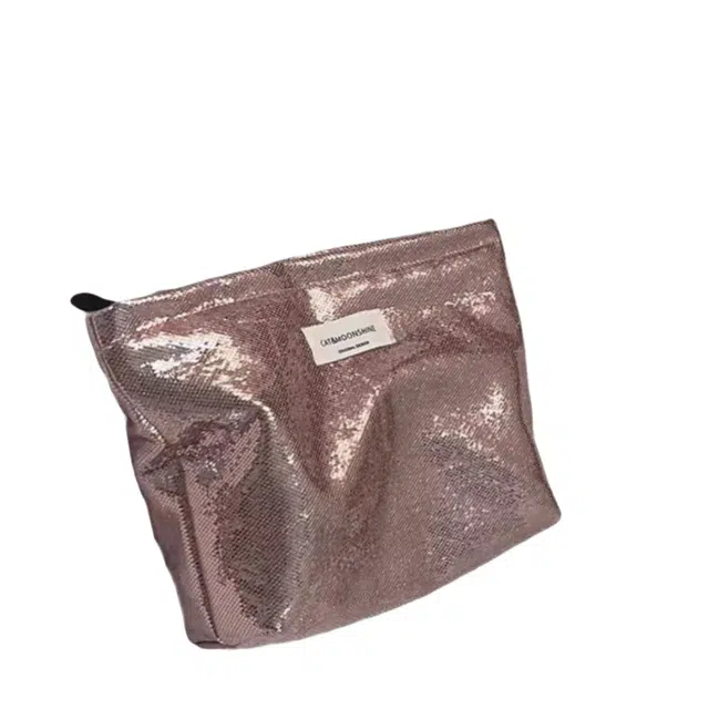 馨枕居 爆闪手拿大容量外出整理简约便携化妆包