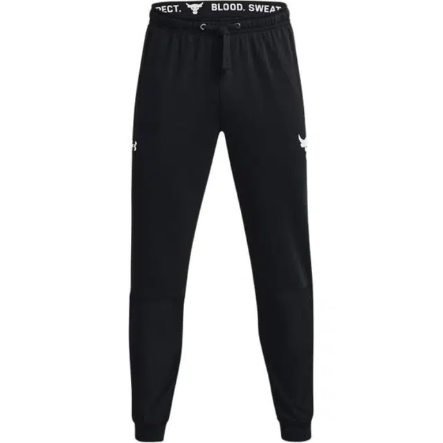 Under Armour Project Rock Terry Joggers Logo