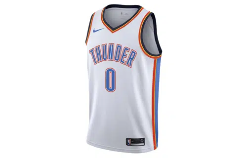 Nike NBA Russell Westbrook Association Edition Jersey 0 SW