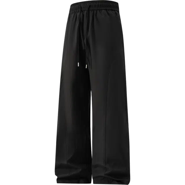 布客行 美式高街风纯色宽松多版型运动休闲裤 男女同款