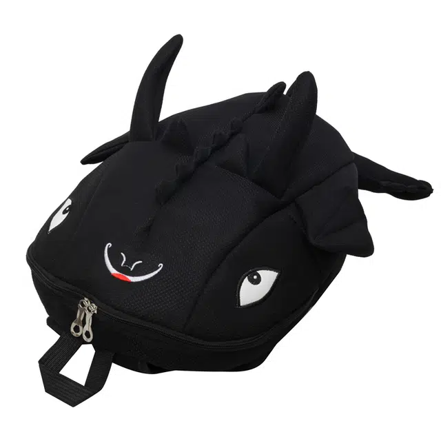 恒源祥 可爱卡通形象鲨鱼 织物 双肩包 男女同款情侣款 多色