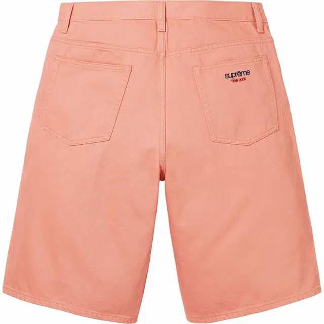 Supreme SS24 WEEK11 BAGGY DENIM SHORT LOGO