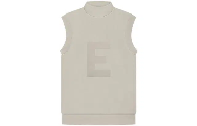 Fear of God Essentials FW22 Mockneck vest smoke