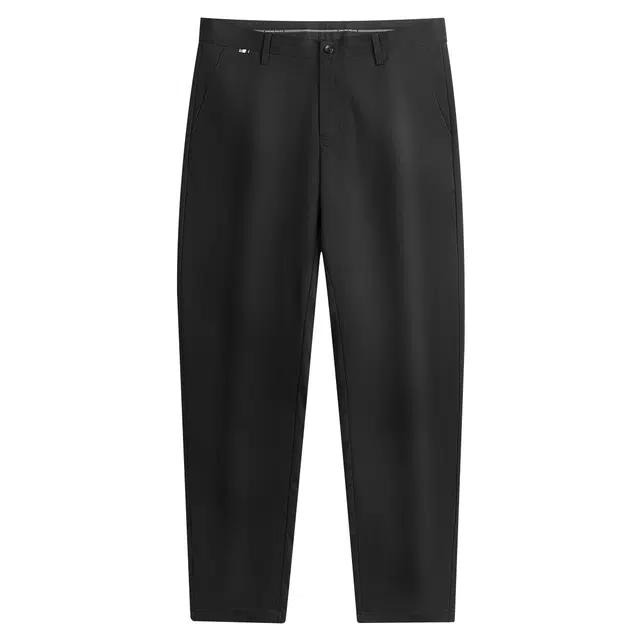 与狼共舞 竹纤维抗皱免烫百搭舒适直筒休闲裤 男款