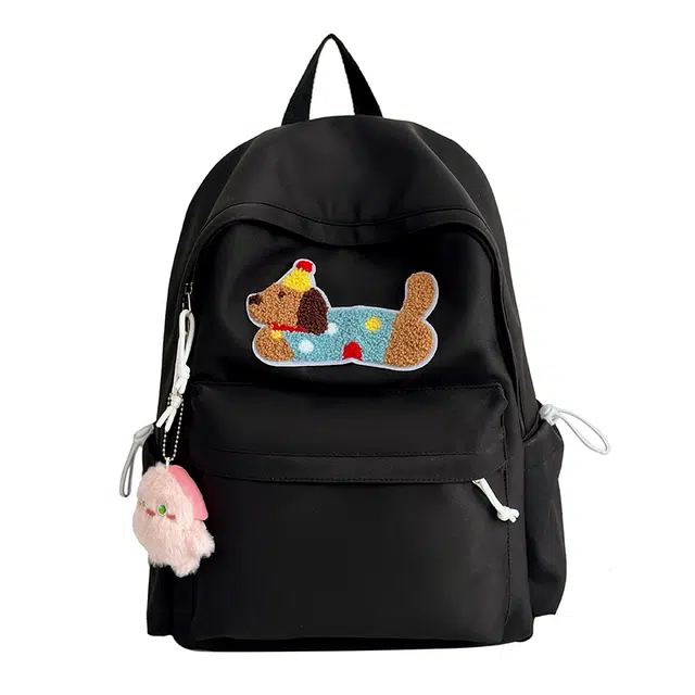 恒源祥 颜值少女大学生 尼龙 双肩包 男女同款情侣款 多色