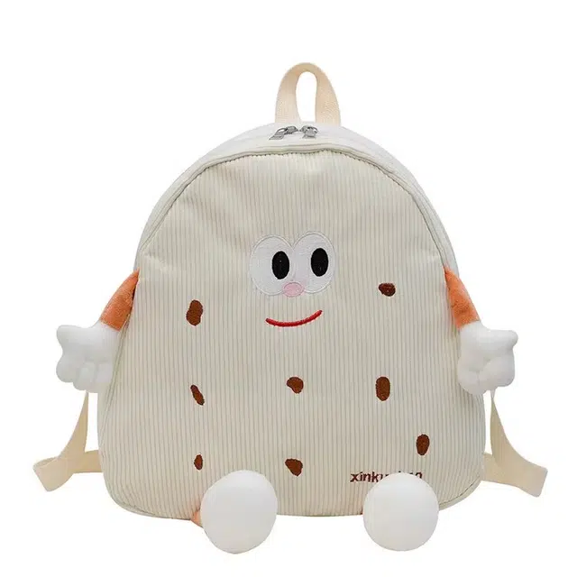 凡思曼 曲奇饼干小书包 灯芯绒 双肩包 中号 女款 多色