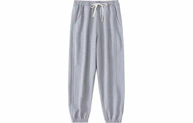 真维斯 日系简约纯色基础款系带抽绳小众经典束脚裤宽松舒适通勤休闲裤 男女同款 学生党好物 穿搭推荐 加绒可选