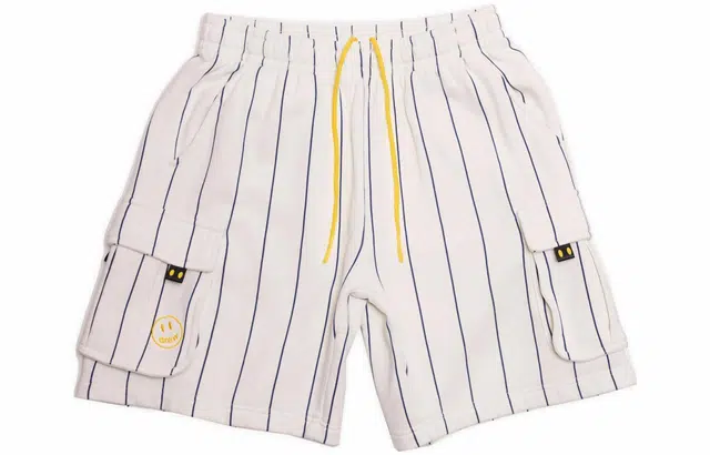 Drew House hummingbirds Cargo Sweatshort Navy Pinstripe