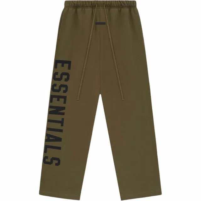 Fear of God Essentials Fall24 Fleece Relaxed Sweatpant Olive