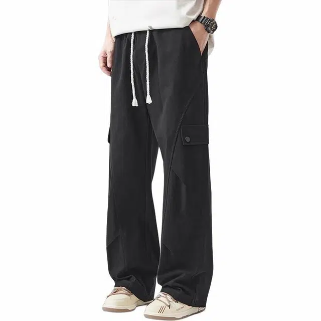 隐狼世家 美式弯刀简约时尚休闲裤 男款