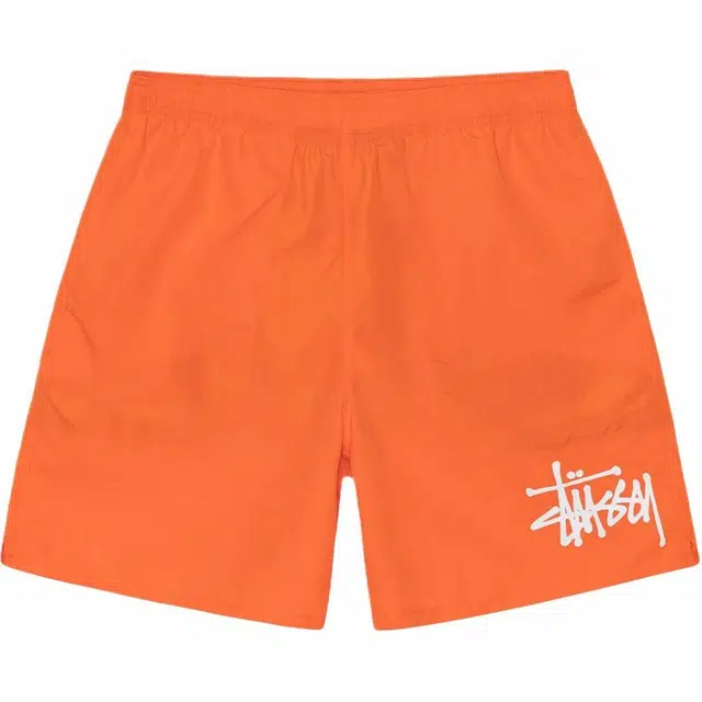 Stussy Logo Embroidered Shorts