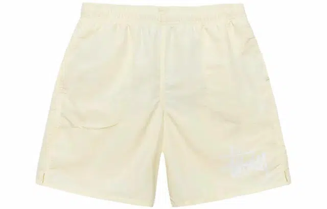 Stussy Logo Embroidered Shorts