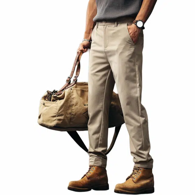 格蓝鹿 春季 宽松日常通勤商务学生休闲裤 男女同款 基础色（黑灰白等）